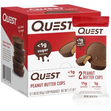 Guilt-Free Quest Peanut Butter Cups with 11g Protein