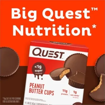 Guilt-Free Quest Peanut Butter Cups with 11g Protein