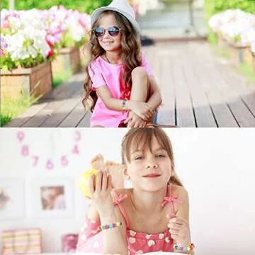 Vibrant 500 Colorful Pony Beads for Crafting Fun