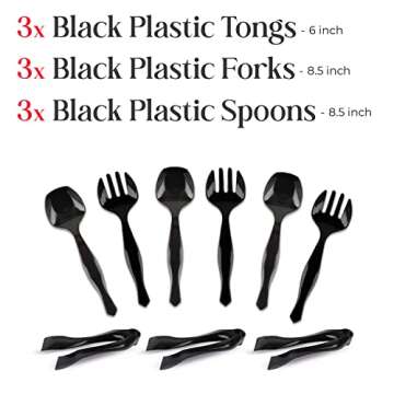 Disposable Chafing Dish Buffet Set, Food Warmers for Parties, Catering Supplies Buffet Display, Complete 39pc, Half Size Single Pan, Warming Trays (6 Pack)