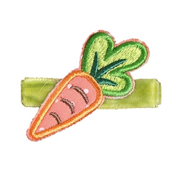 Baby Girls Carrot Hair Clips for Easter - Adorable Design