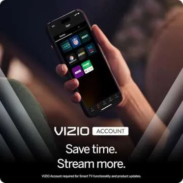 VIZIO 50-inch 4K UHD LED Smart TV w/Dolby Vision HDR, WiFi 6, Bluetooth Headphone Capable, Apple AirPlay, Google Cast Built-in (V4K50C-08, New) (Renewed)