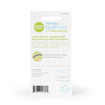 Frida Baby NailFrida S-Curved Nail Files for Safe Baby Grooming