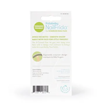Frida Baby NailFrida S-Curved Nail Files for Safe Baby Grooming