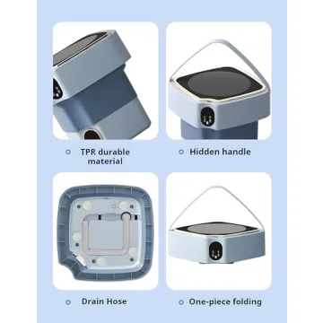 Compact 12L Mini Washing Machine for Small Clothes