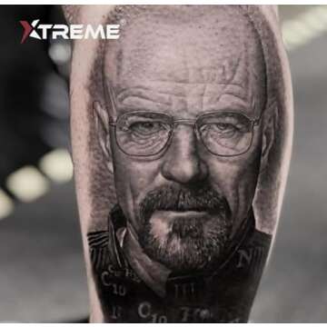 Xtreme Ink Black Magic Tattoo Ink, Experience the Enchantment of Premium Black Pigment, Smooth Appli...