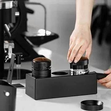 MHW-3BOMBER Espresso Tamping Station - 4 in 1 Organizer for 51mm/54mm/58mm Accessories