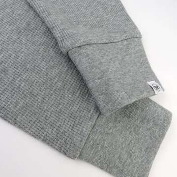 HonestBaby Multipack Honest Pants Joggers Pull on 100% Organic Cotton for Infant Baby and Toddler, Boys, Girls, Unisex, 2-Pack Black Night (Waffle)