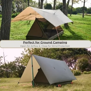 Onewind 12ft Ultralight Hammock Tarp - Waterproof and Compact