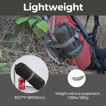 Onewind 12ft Ultralight Hammock Tarp - Waterproof and Compact