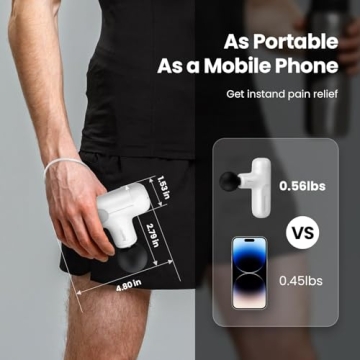 Mini Massage Gun for Athletes - Portable Deep Tissue Relief