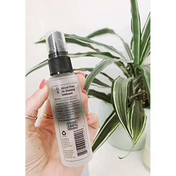 Natural Deodorant Scully’s Spritz Natural Deodorant for Women, Men, Safe for Kids, Strong, 12 Hour Protection, No Stains, No Harmful Chemicals, No Aluminum, Refillable Glass Bottle, 2 Ounce