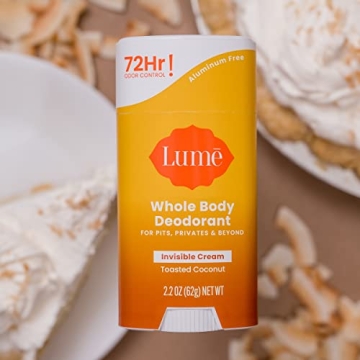 Lume Deodorant - 72 Hour Odor Control, Aluminum Free