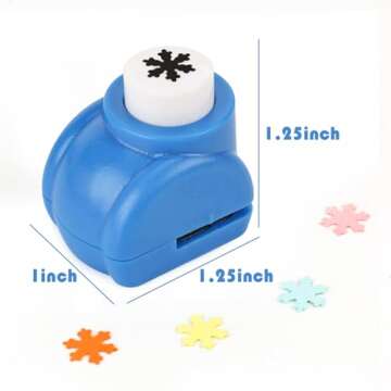 LoveInUSA Punch Craft Set, 10 Pack Hole Punch Shapes Hole Punch Shape Scrapbooking Supplies Shapes H...