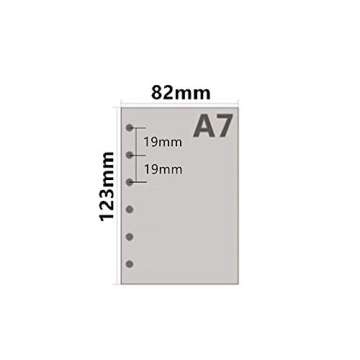 A7 Planner Inserts for Flexible Note-Taking and Organizing