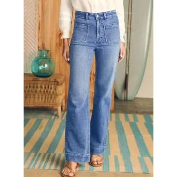 Astylish Women's Bootcut Jean Pants for Effortless Style