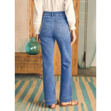 Astylish Women's Bootcut Jean Pants for Effortless Style