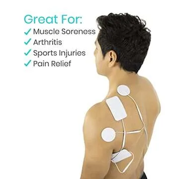 Vive TENS Unit - Ultimate Pain Relief Muscle Stimulator