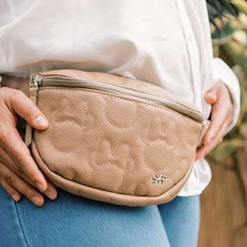 Freshly Picked My Goodness Minnie Play Pack, Disney Fanny/Belt Bag, Wear on Waist Bag or Crossbody (Minnie Mouse)