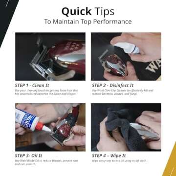 Wahl Professional Blade Ice Spray Blade Coolant Cleaner Lubricant Instant Cooling 414ml