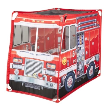 Melissa & Doug Fire Truck Play Tent - Ignite Adventure!