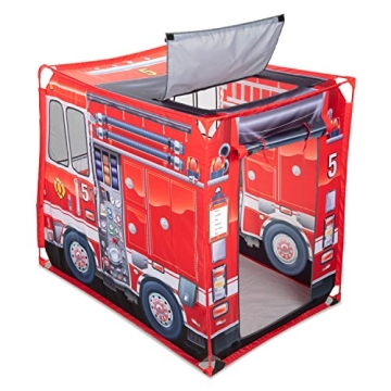 Melissa & Doug Fire Truck Play Tent for Kids Age 3+
