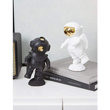 HAUCOZE Diver Sculpture Unique Polyresin Decor Gift