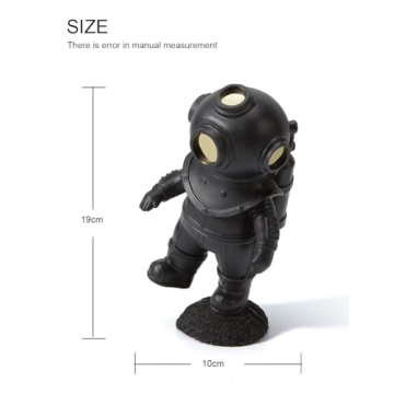 HAUCOZE Diver Sculpture Unique Polyresin Decor Gift