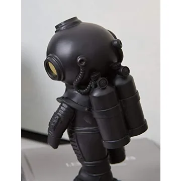 HAUCOZE Diver Sculpture Unique Polyresin Decor Gift
