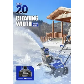 WILD BADGER POWER 40V Cordless Snow Blower for Winter