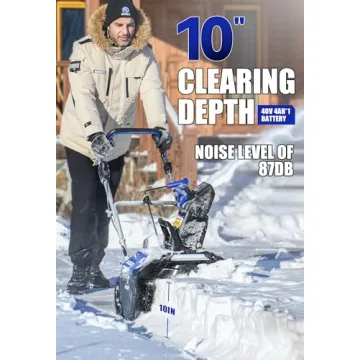 WILD BADGER POWER 40V Cordless Snow Blower for Winter