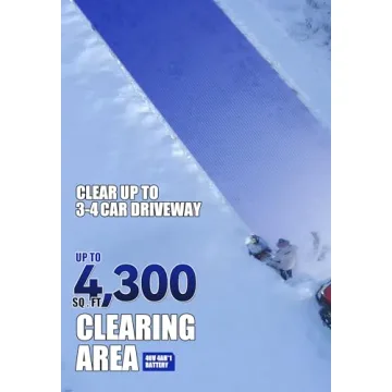 WILD BADGER POWER 40V Cordless Snow Blower for Winter