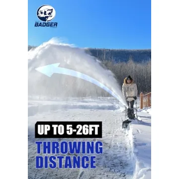 WILD BADGER POWER 40V Cordless Snow Blower for Winter