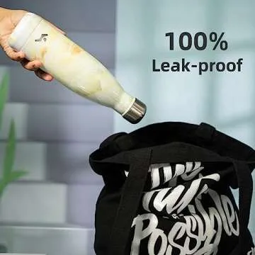 Konokyo Insulated Water Bottles,25 oz Double Wall Stainless Steel Vacumm Metal Flask for Sports Travel,Marble Jade