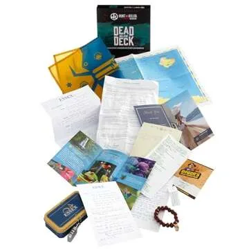 Moose Games Hunt A Killer Mystery Dead Below Deck an Immersive Murder Mystery Game Use The Realistic Evidence and documents to Catch The Killer 1 to 5 Players Age 14+