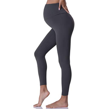 POSHDIVAH Maternity Leggings - Comfortable Over Belly Yoga Pants