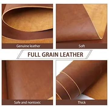 Jeereal Tooling Leather Sheets - Premium Crafting Leather