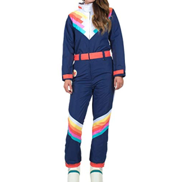 Stylish Tipsy Elves Blue Ski Suit for Women