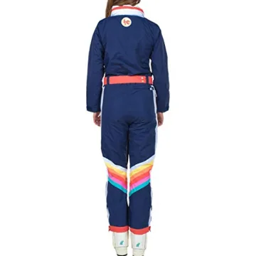 Stylish Tipsy Elves Blue Ski Suit for Women