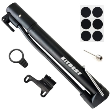 Portable Mini Bike Pump - Compact Design for Cyclists and Families