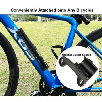 Compact Portable Bike Pump for Cyclists and Parents