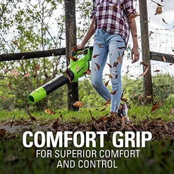 Greenworks 48V Cordless Leaf Blower Powerful Lightweight