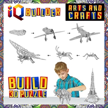 IQ BUILDER Creative DIY Arts and Crafts Puzzle Kit