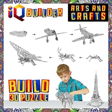 IQ BUILDER Creative DIY Arts and Crafts Puzzle Kit