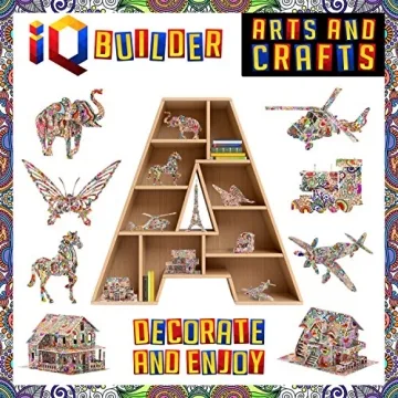 IQ BUILDER Creative DIY Arts and Crafts Puzzle Kit