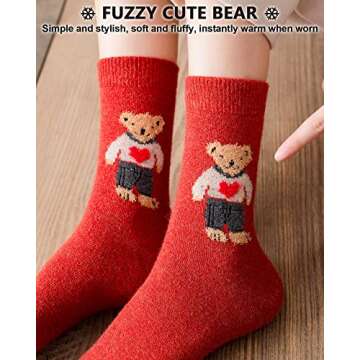 Cozy IIG Women’s Wool Socks - Cute & Stylish Winter Gifts