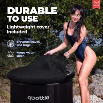 PREMIUM XL Ice Bath Tub for Athletes - Portable Recovery Solution