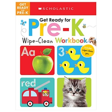 Get Ready for Pre-K Wipe-Clean Workbook for Fun Learning