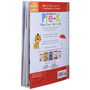 Get Ready for Pre-K Wipe-Clean Workbook for Fun Learning