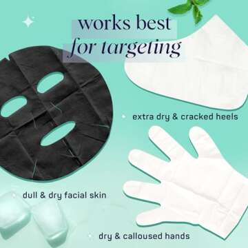 SpaLife Men's 12-Piece Spa Set for Grooming & Relaxation